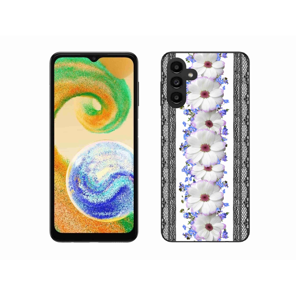 Gél borító mmCase Samsung Galaxy A04s (164.7x76.7x9.1mm) - virágok 8