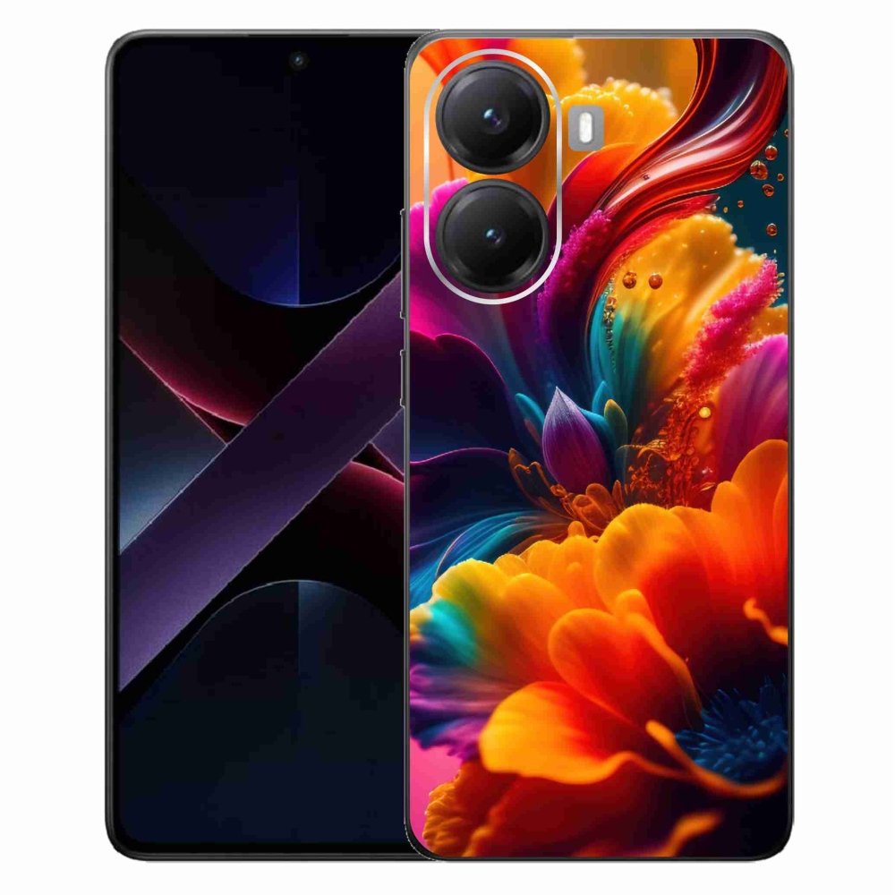 Gél borítás mmCase a Xiaomi Poco X7 Pro 5G számára - absztrakt motívum 2