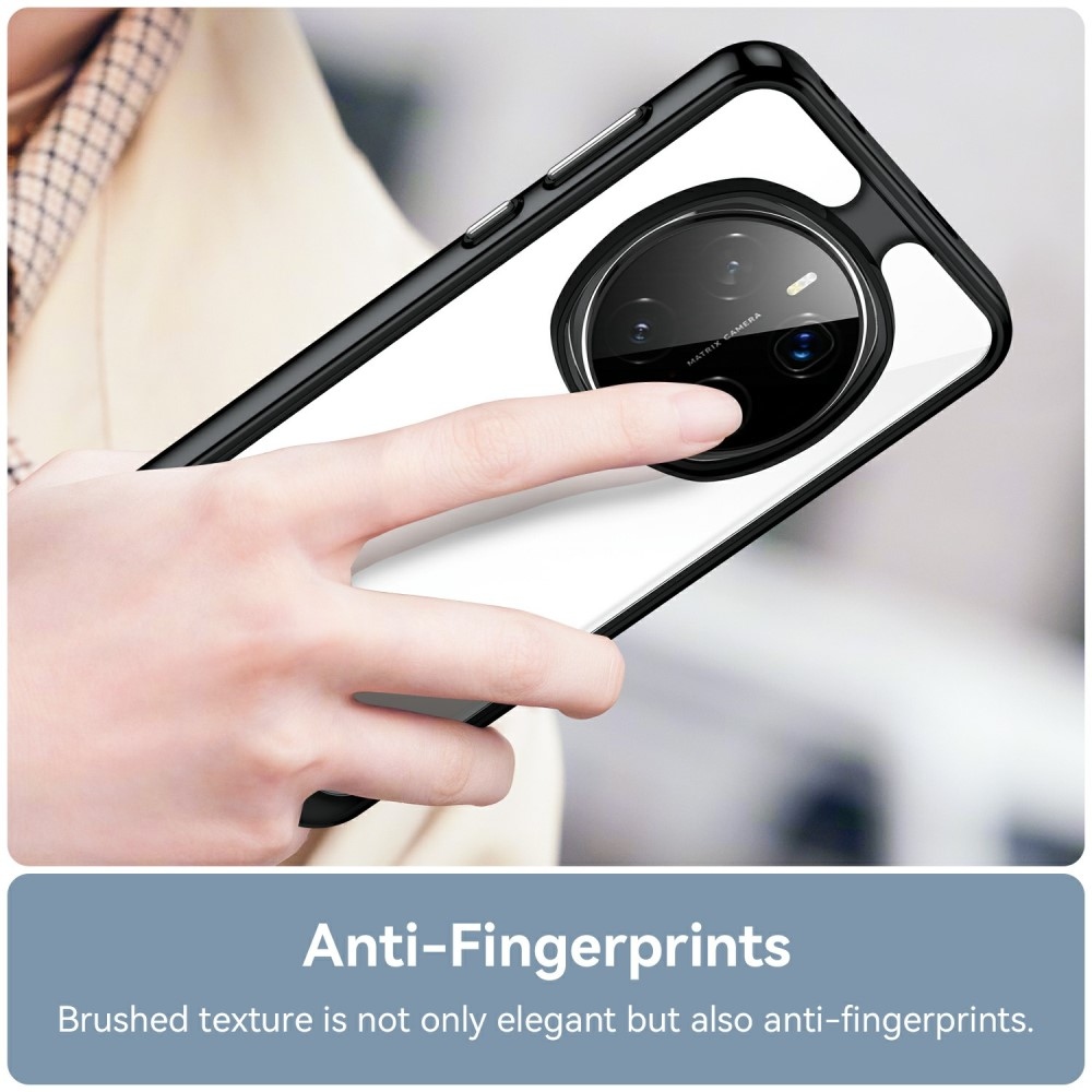 Gél tok fix hátlappal Honor Magic 7 Pro 5G készülékhez - fekete