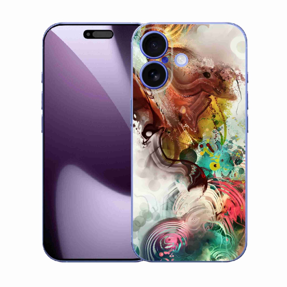 Zselés borítás mmCase iPhone 17 - absztrakt 1