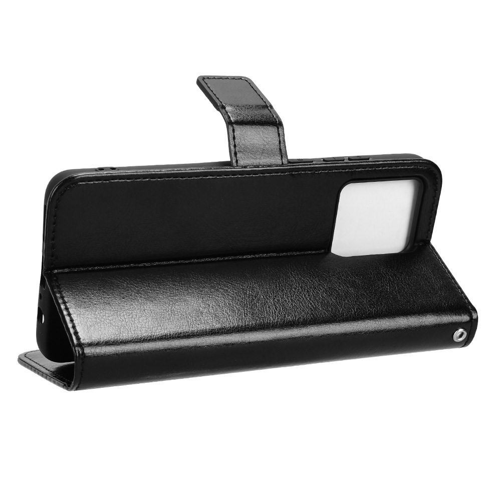 Őrült könyv tok a Motorola Moto G84 5G-hez - fekete