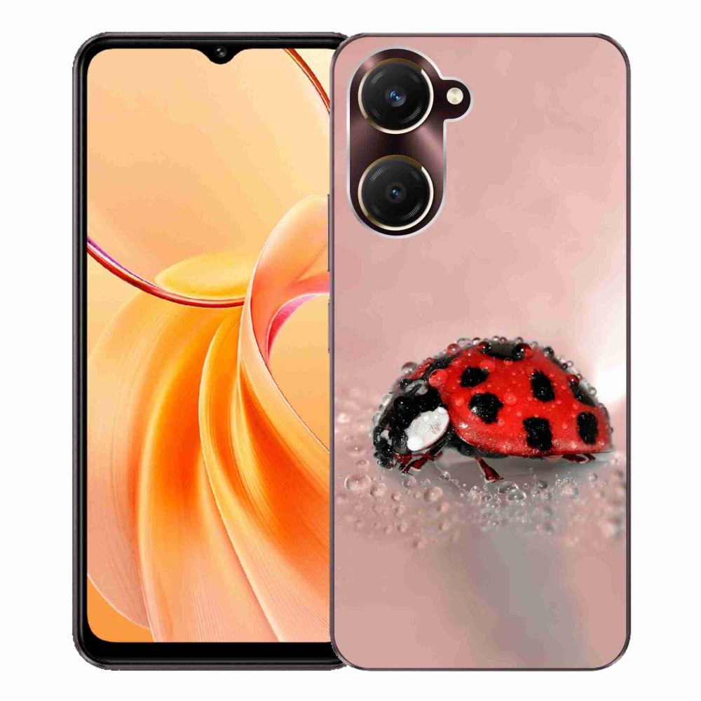 Gél védőburkolat mmCase a Vivo Y28s 5G készülékhez - katicabogár