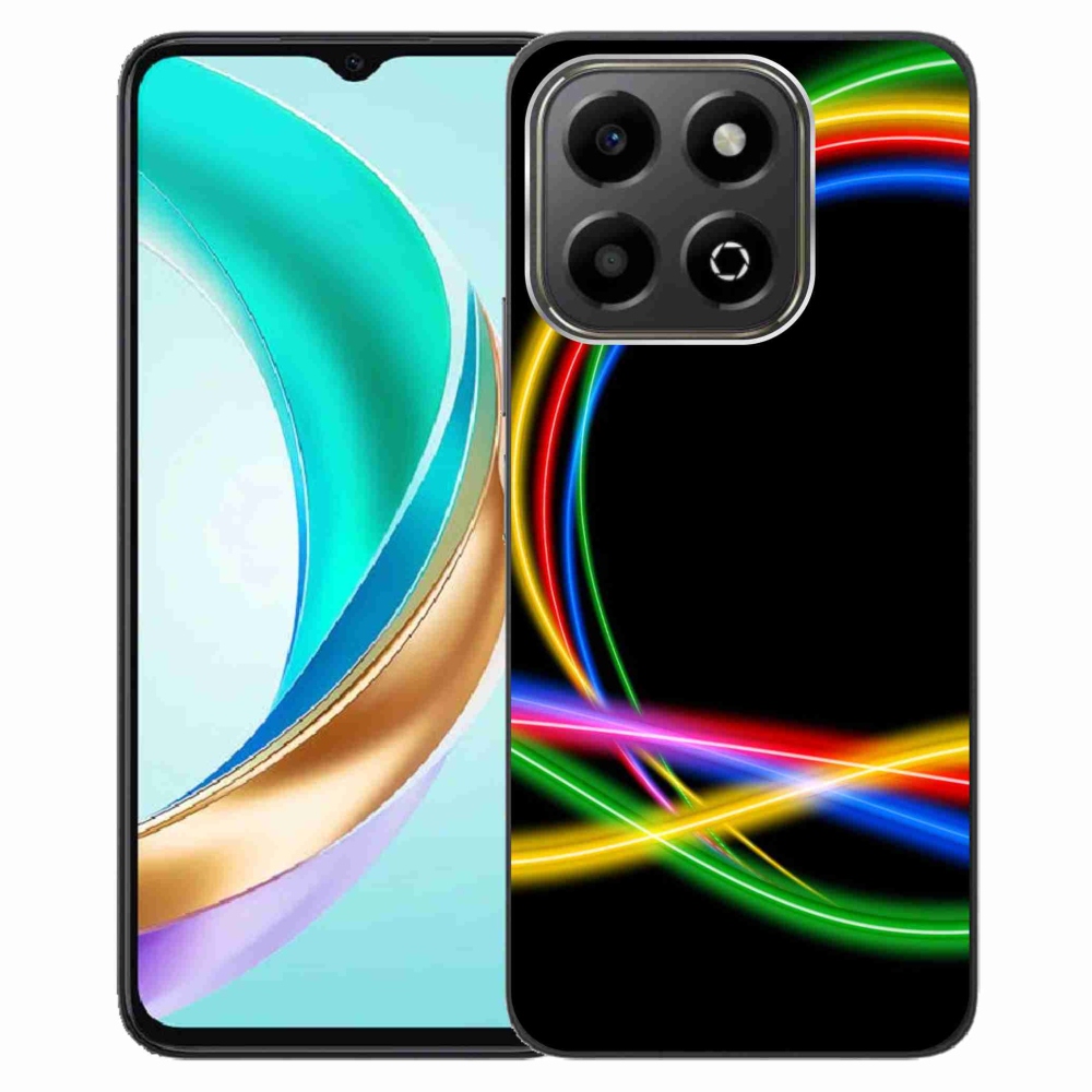 Zselés borítás mmCase a Honor X6b készülékhez - neon körök