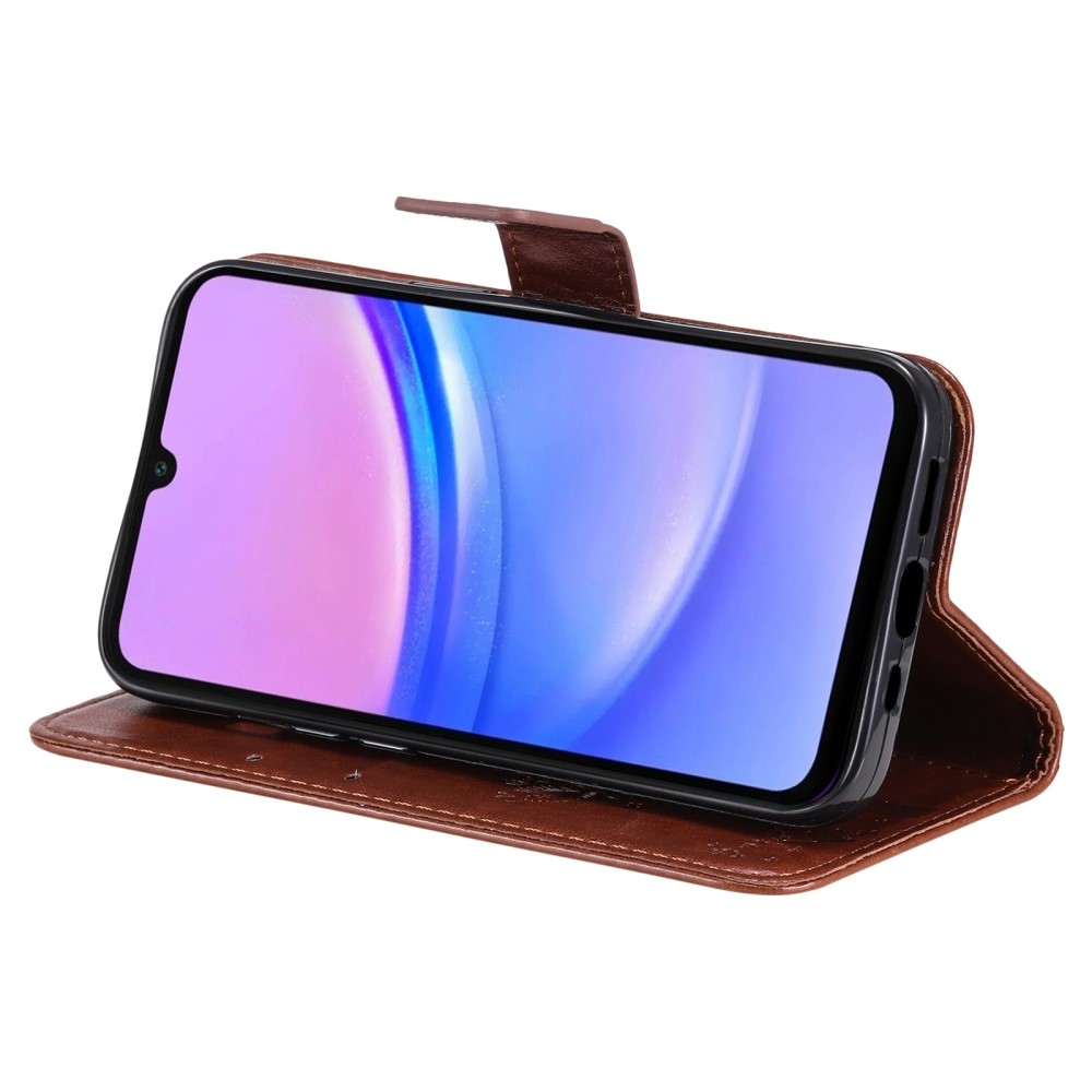 Fák könyve tok Samsung Galaxy A16 4G/5G/A26 5G - barna színben