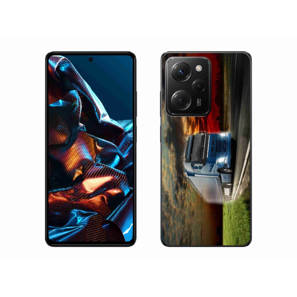 Gél borítás mmCase a Xiaomi Poco X5 Pro 5G számára - teherautó 4