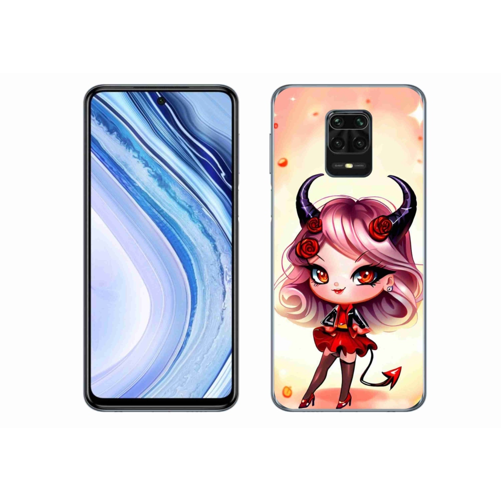 Gél borító mmCase a Xiaomi Redmi Note 9S-hez - rajzfilm ördög