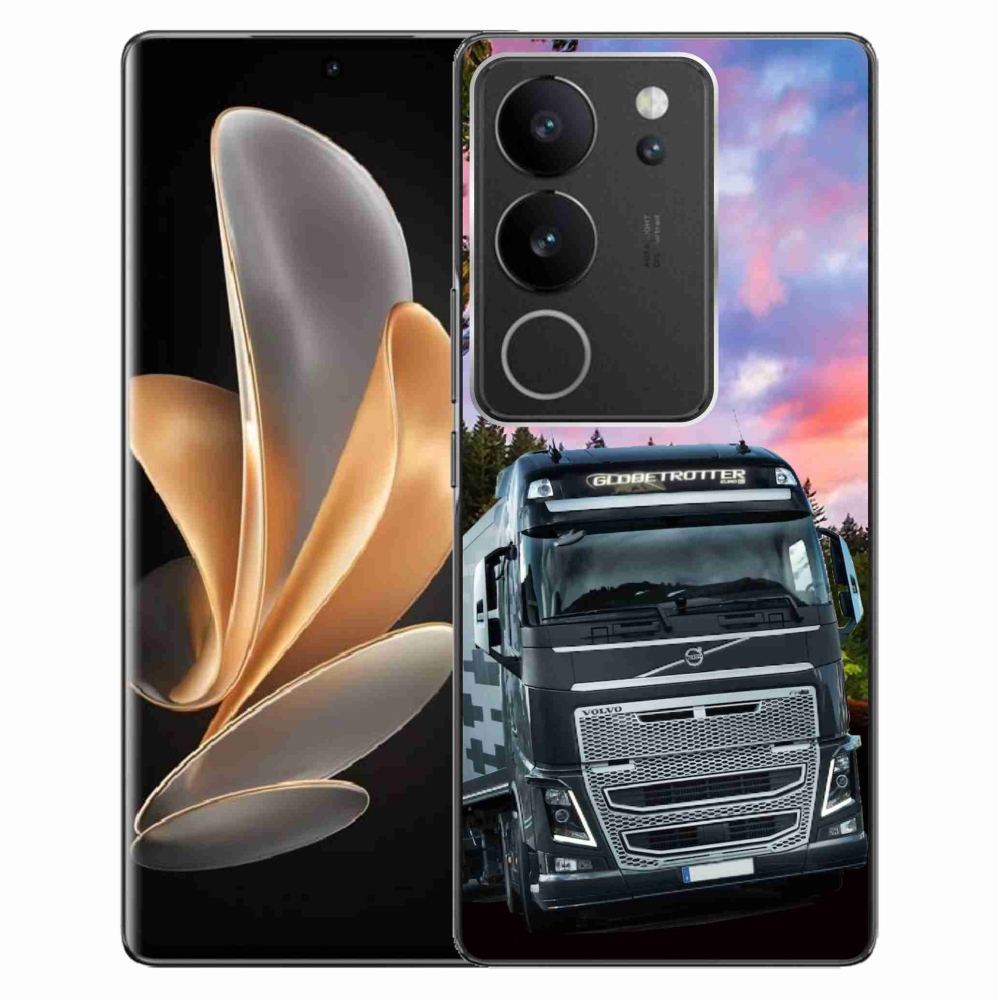 Zselés borítás mmCase a Vivo V29 5G készülékhez - teherautó 2