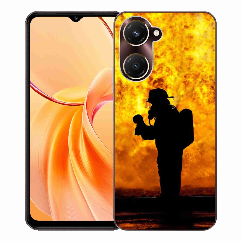 Gél borítás mmCase a Vivo Y28s 5G-hez - tűzoltó