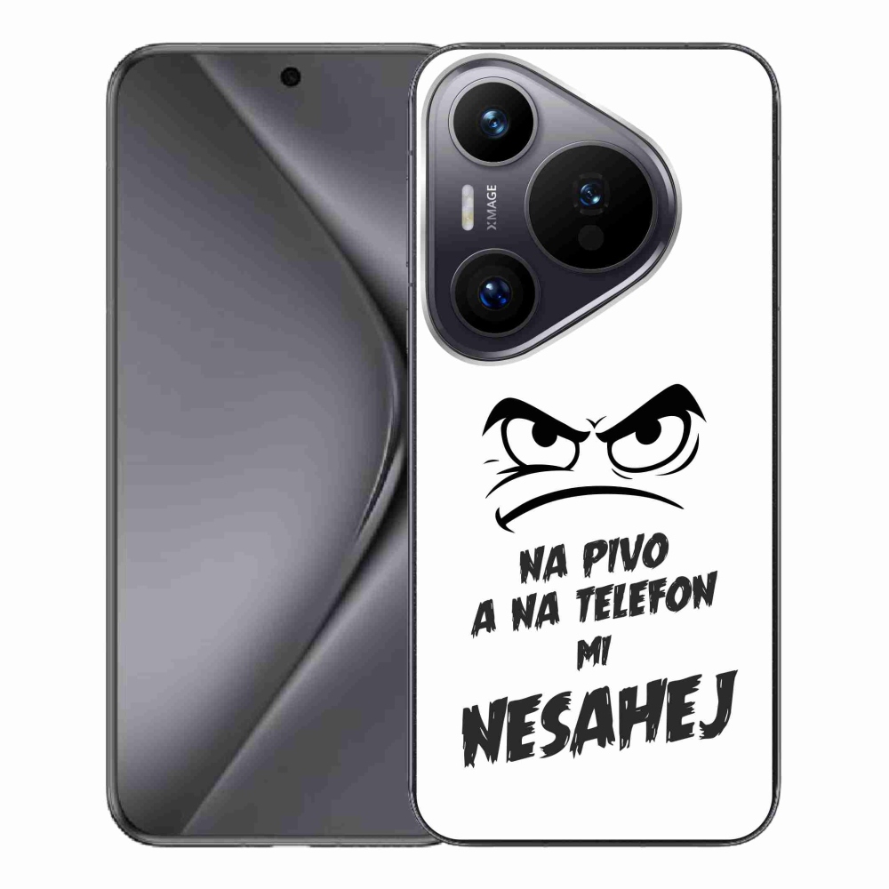 Gél borítás mmCase a Huawei Pura 70 Pro számára - sör motívum 2 fehér háttér