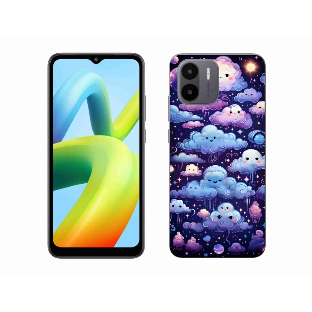 Gél borítás mmCase a Xiaomi Redmi A1/Redmi A2 - felhőkhöz