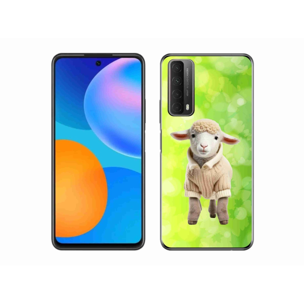 Zselés borítás mmCase a Huawei P Smart (2021) - bárány pulóverben