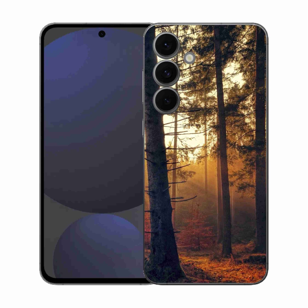 Gél védőhuzat mmCase Samsung Galaxy S25 FE - erdei színben