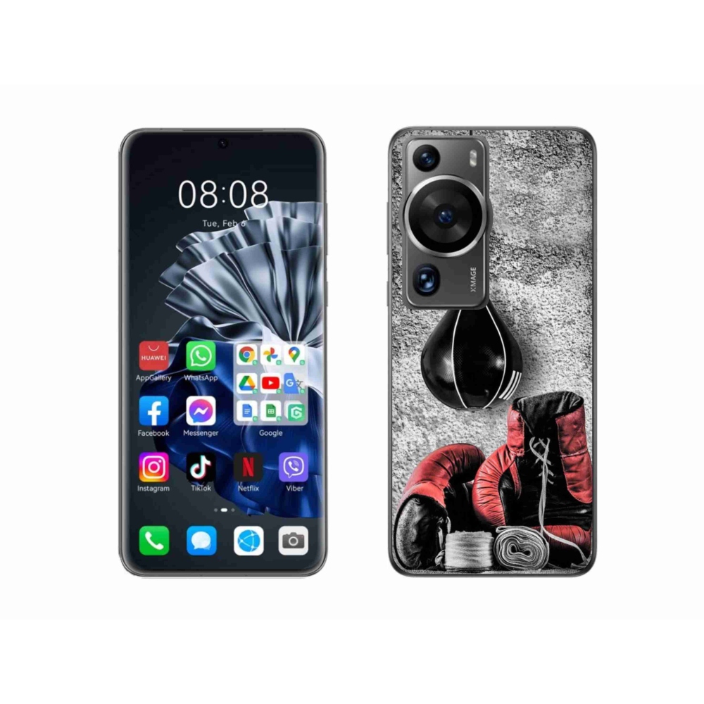 Gél borítás mmCase a Huawei P60 Pro számára - bokszzsák és kesztyűk
