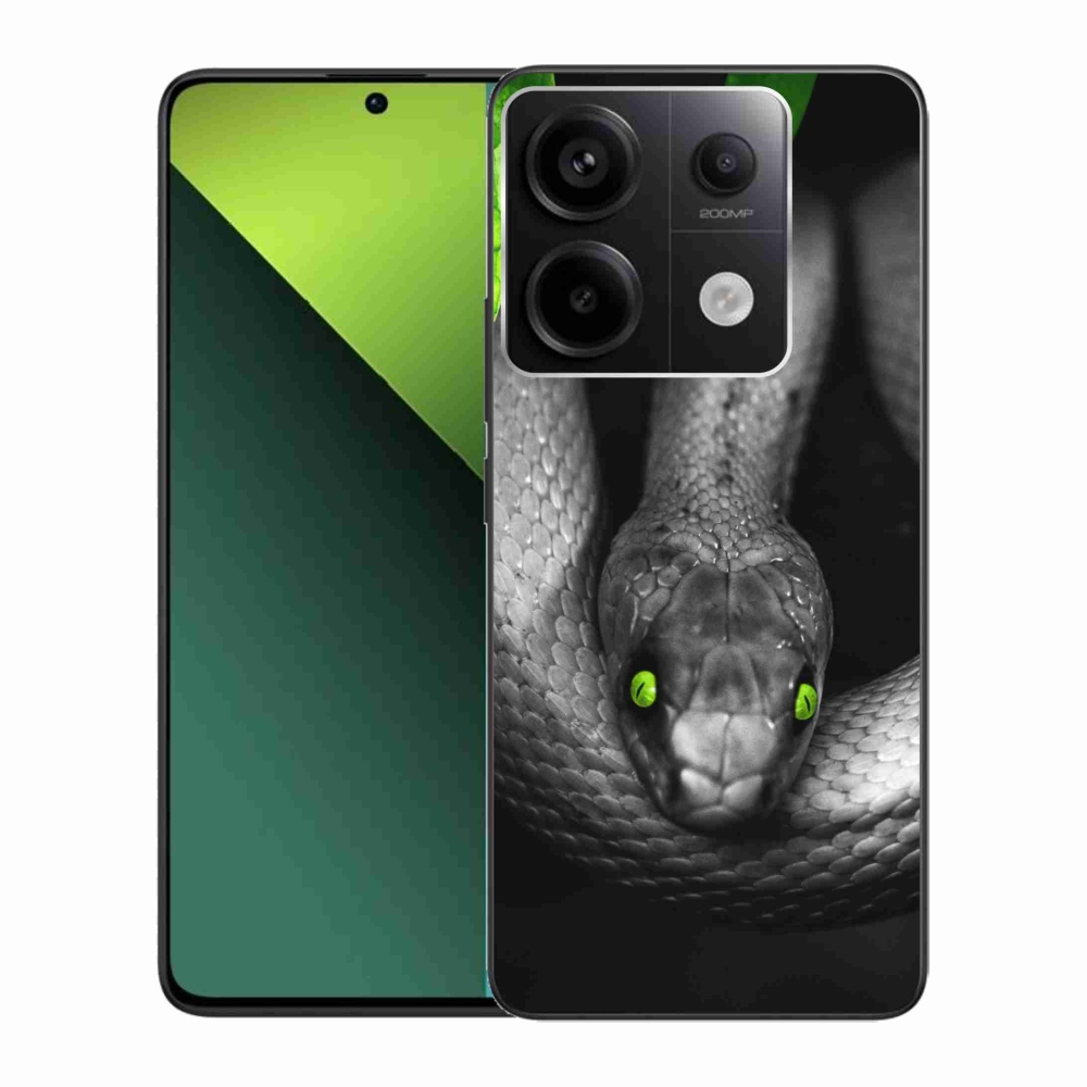 Gél borítás mmCase a Xiaomi Redmi Note 13 Pro 5G/Poco X6 5G számára - kígyó