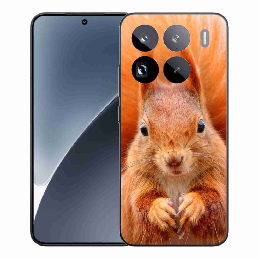 Zselés borítás mmCase a Xiaomi 15 Pro-hoz - mókus