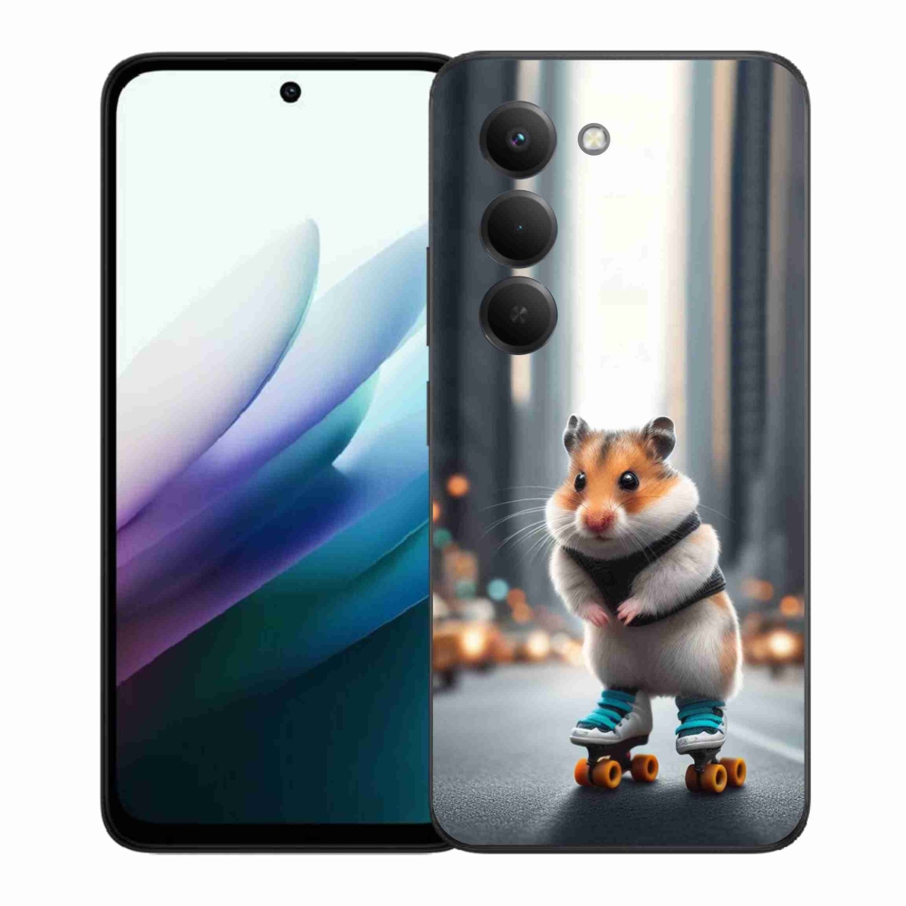 Gél borítás mmCase a Xiaomi Redmi 15 4G/5G (171mm) - hörcsög a korcsolyán