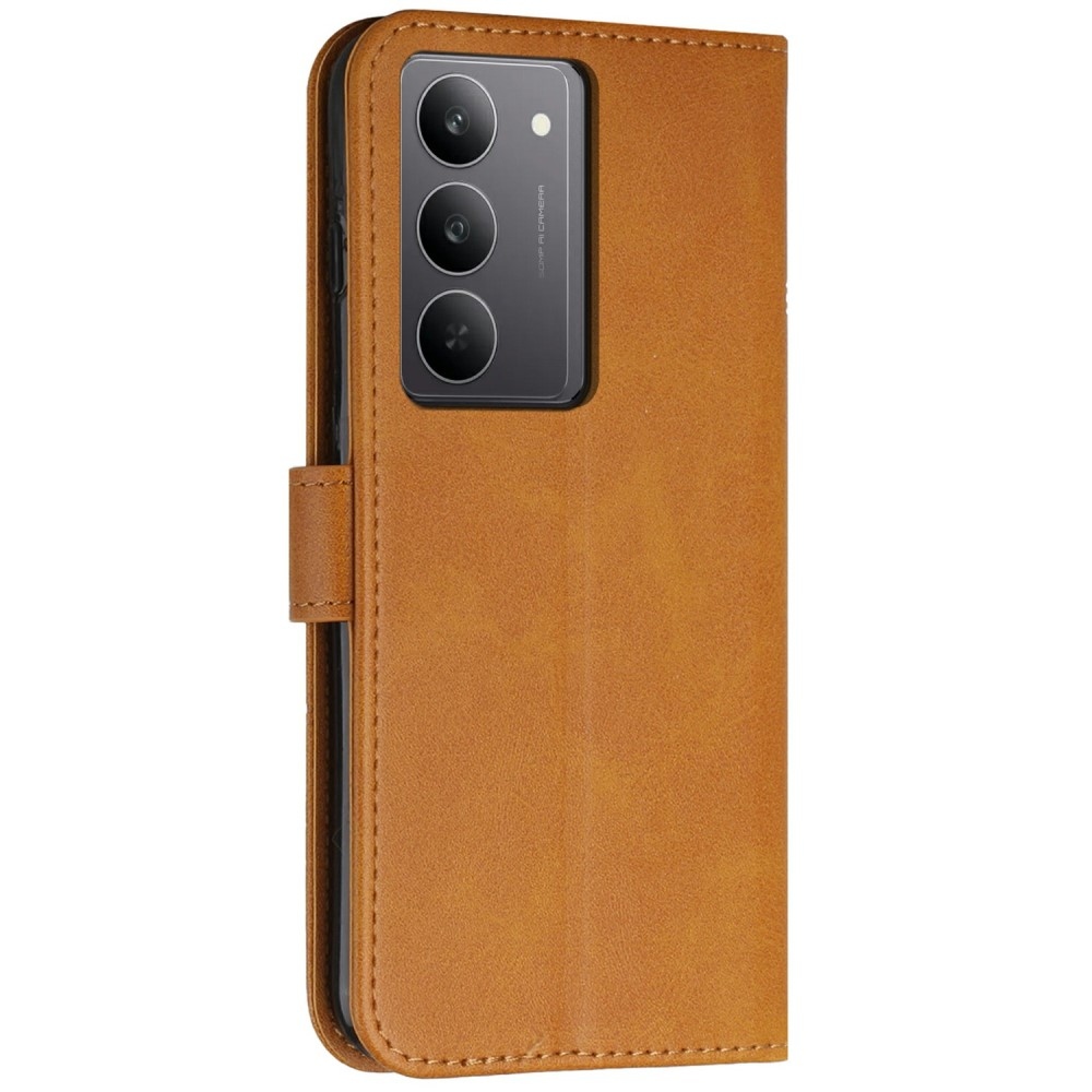 Line könyvtáska a Realme C75 készülékhez - sárga