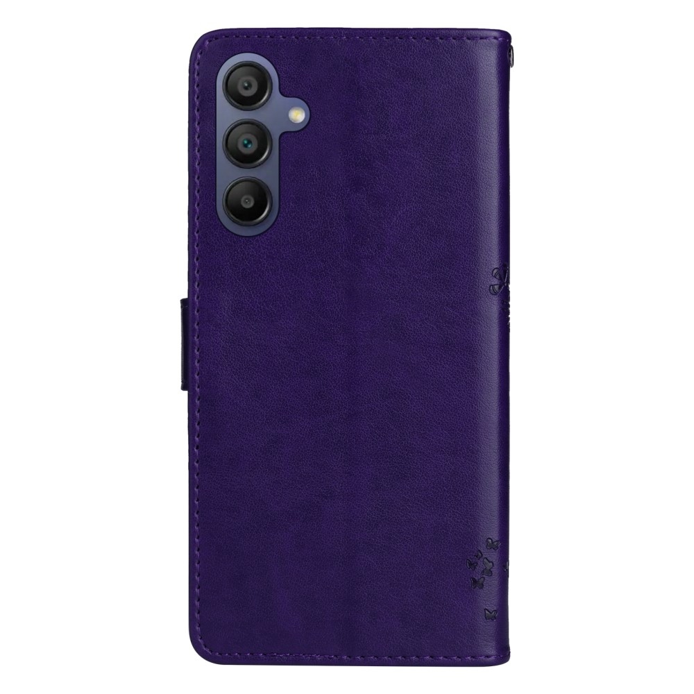 Fák könyve tok Samsung Galaxy A16 4G/5G/A26 5G - sötétlila