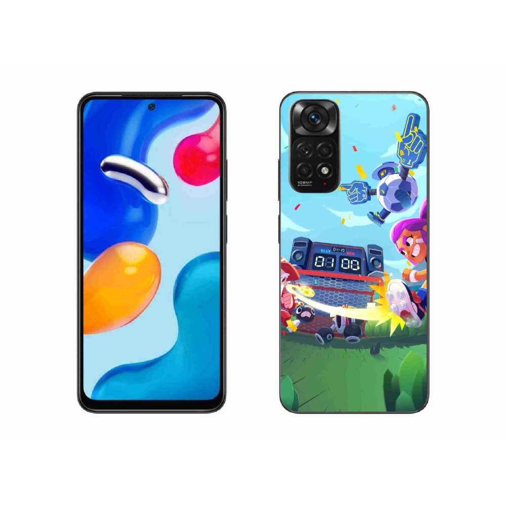 Gél borítás mmCase a Xiaomi Redmi Note 11S 4G-hez - verekedés csillagok 1