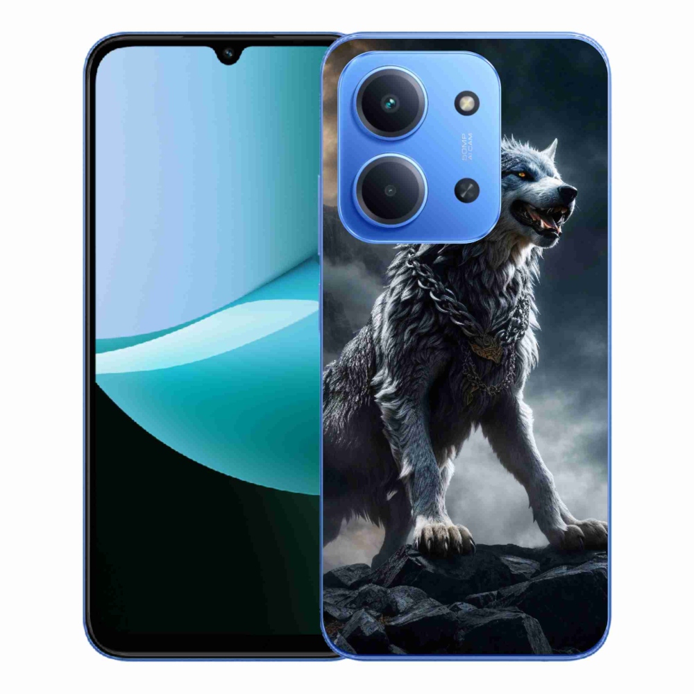 Gél borítás mmCase a Xiaomi Redmi 15C 4G/5G (173mm) - farkas 1