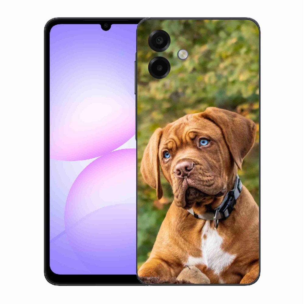 Gél borítás mmCase Samsung Galaxy A07 4G - kölyökkékhez