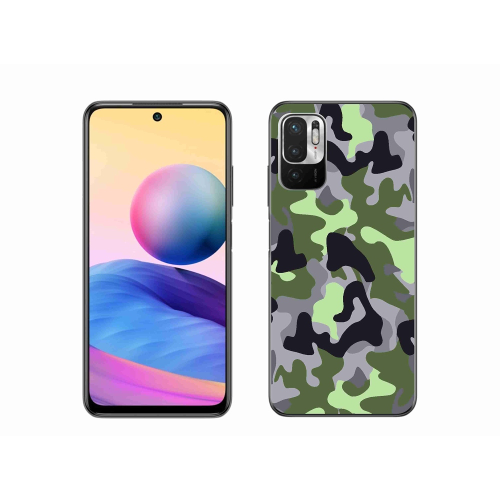 Gél borítás mmCase a Xiaomi Poco M3 Pro/5G számára - terepszínű minta 7