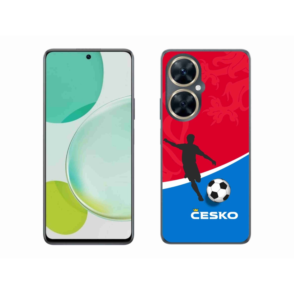 Gél borítás mmCase a Huawei Nova 11i készülékhez - futball Csehország