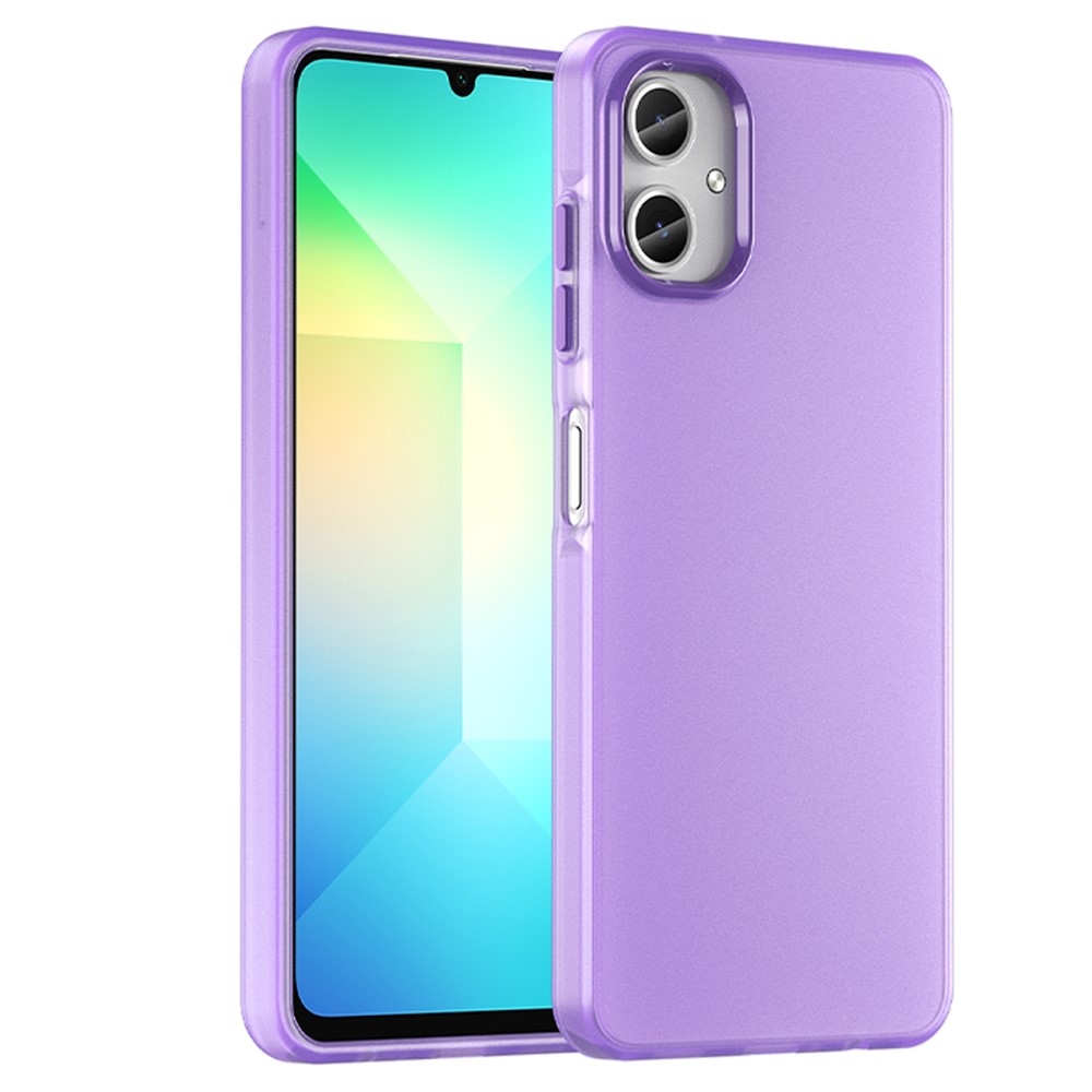 Candys matt zselés tok Samsung Galaxy A06 4G - lila
