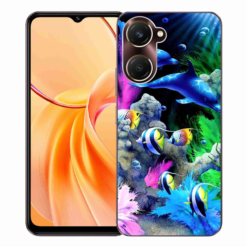 Zselés borítás mmCase a Vivo Y28s 5G készülékhez - Sea World