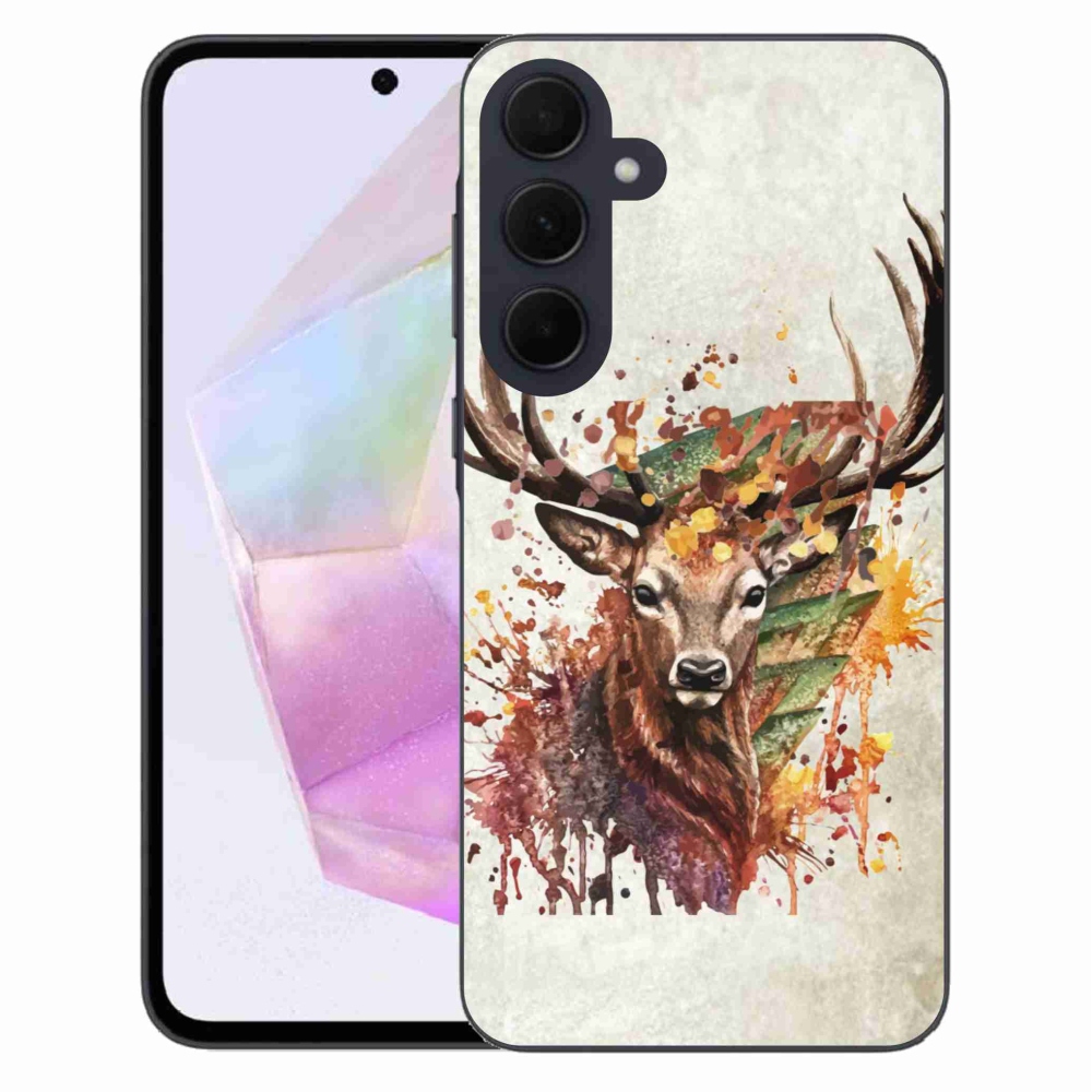Gél tok mmCase a Samsung Galaxy A35 5G készülékhez - szarvas 1