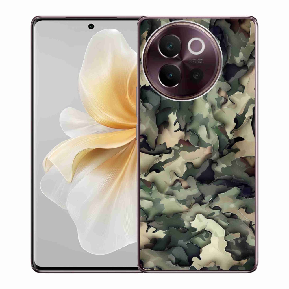 Gél borítás mmCase a Vivo V40 Lite 5G-hez - álcázó minta 9