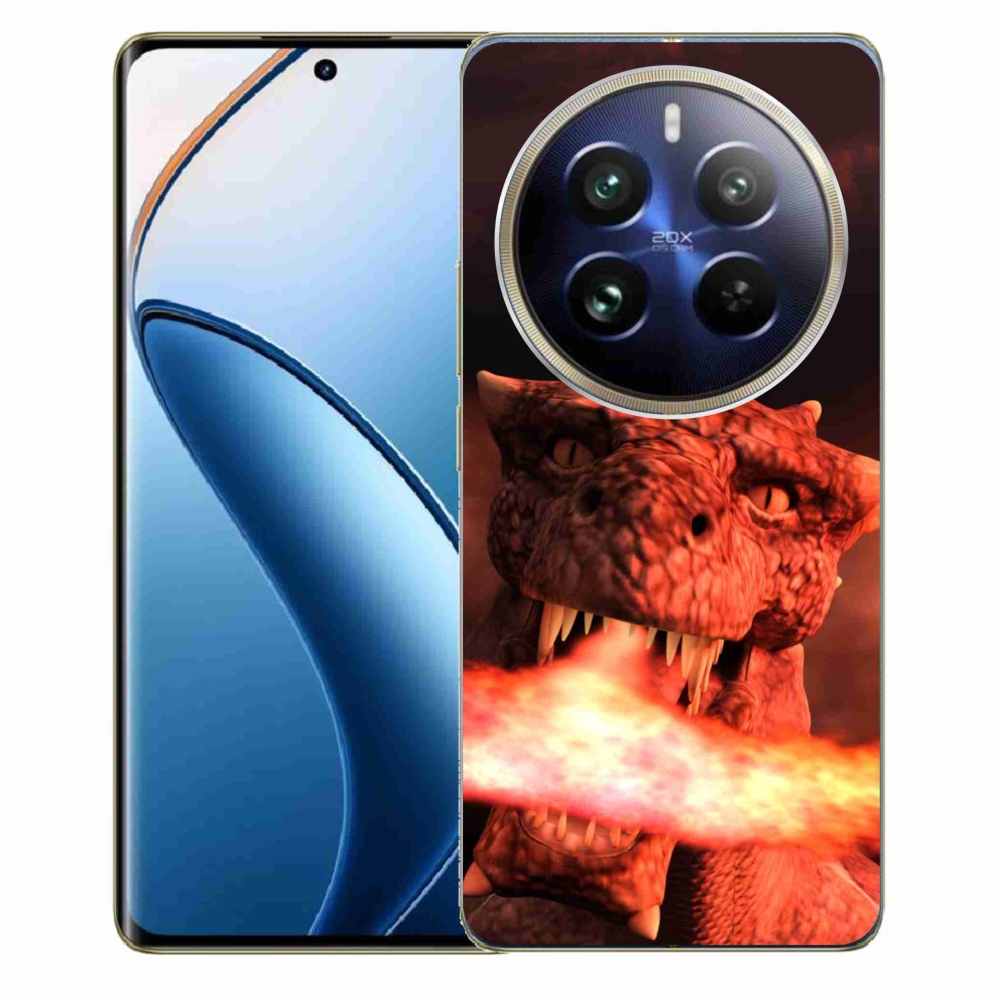 Zselés borítás mmCase a Realme 12 Pro 5G/12 Pro+ 5G - sárkány