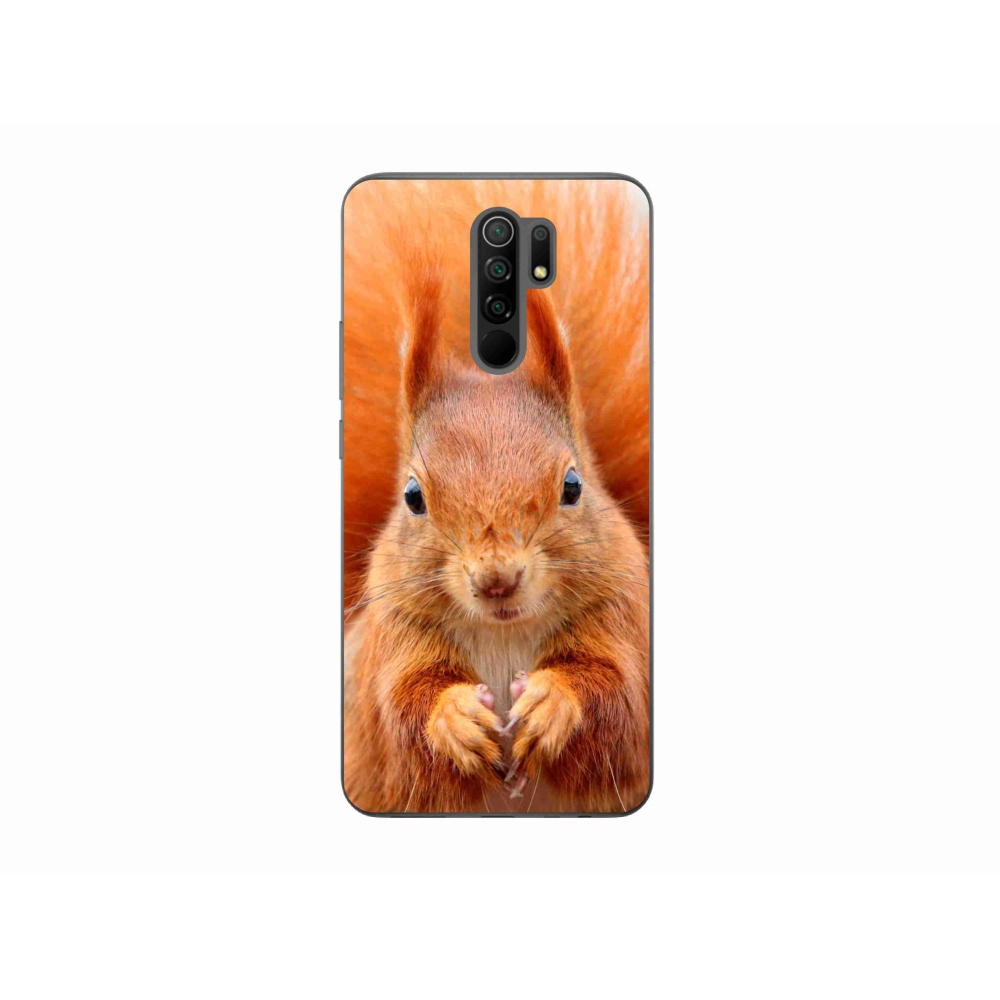 Gél borítás mmCase a Xiaomi Redmi 9-hez - mókus