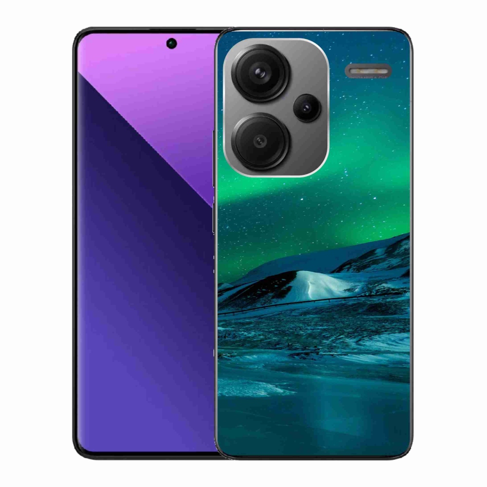 Gél borítás mmCase a Xiaomi Redmi Note 13 Pro+ 5G - aurora borealis számára