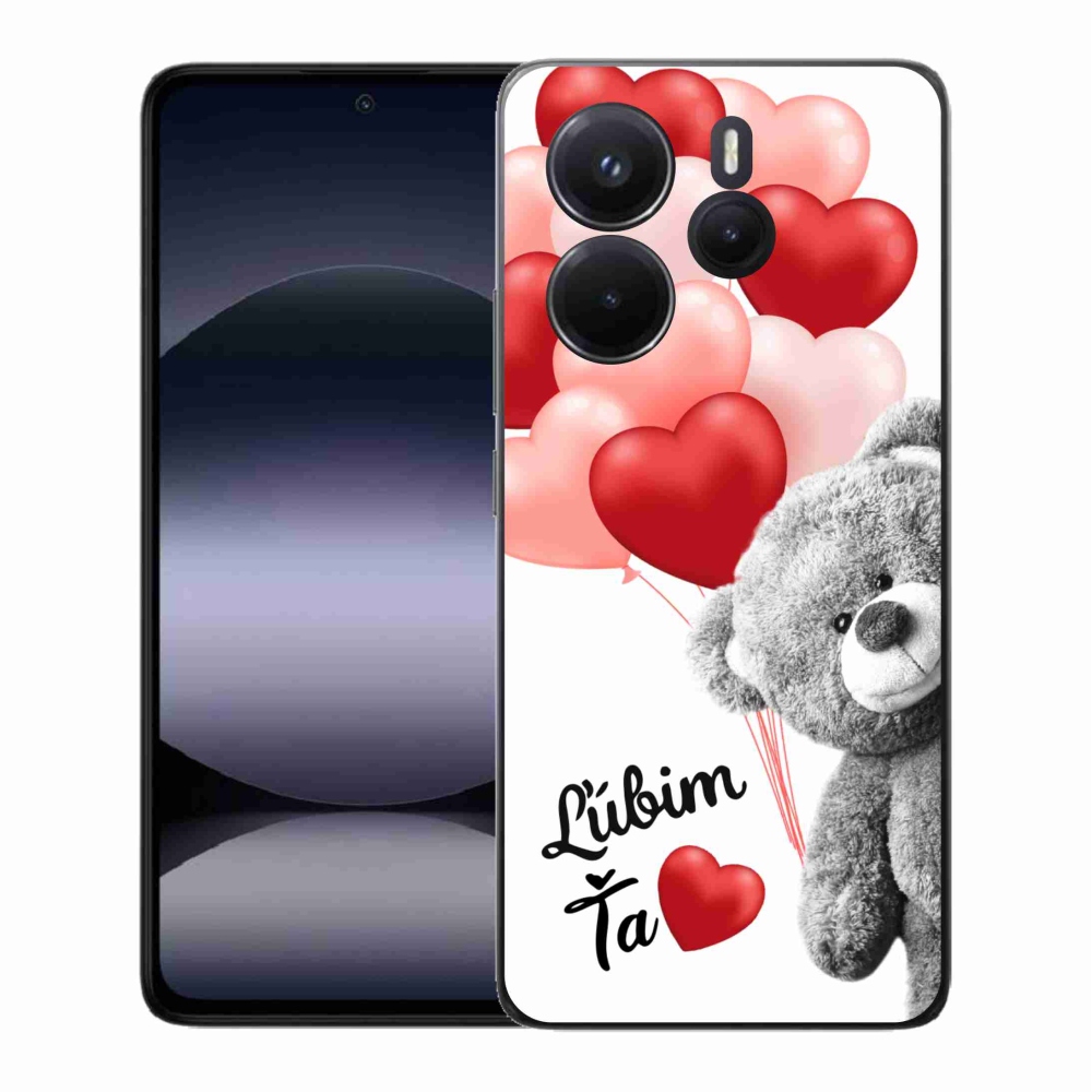 Gél borító mmCase a Xiaomi Redmi Note 14-hez - I love you en