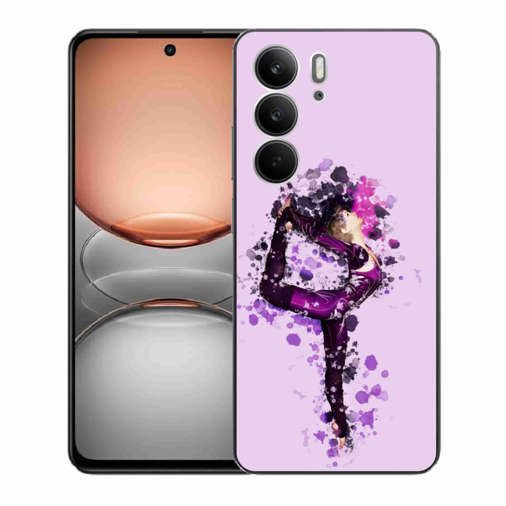 Gél borítás mmCase a Realme C75 készülékhez - balerina