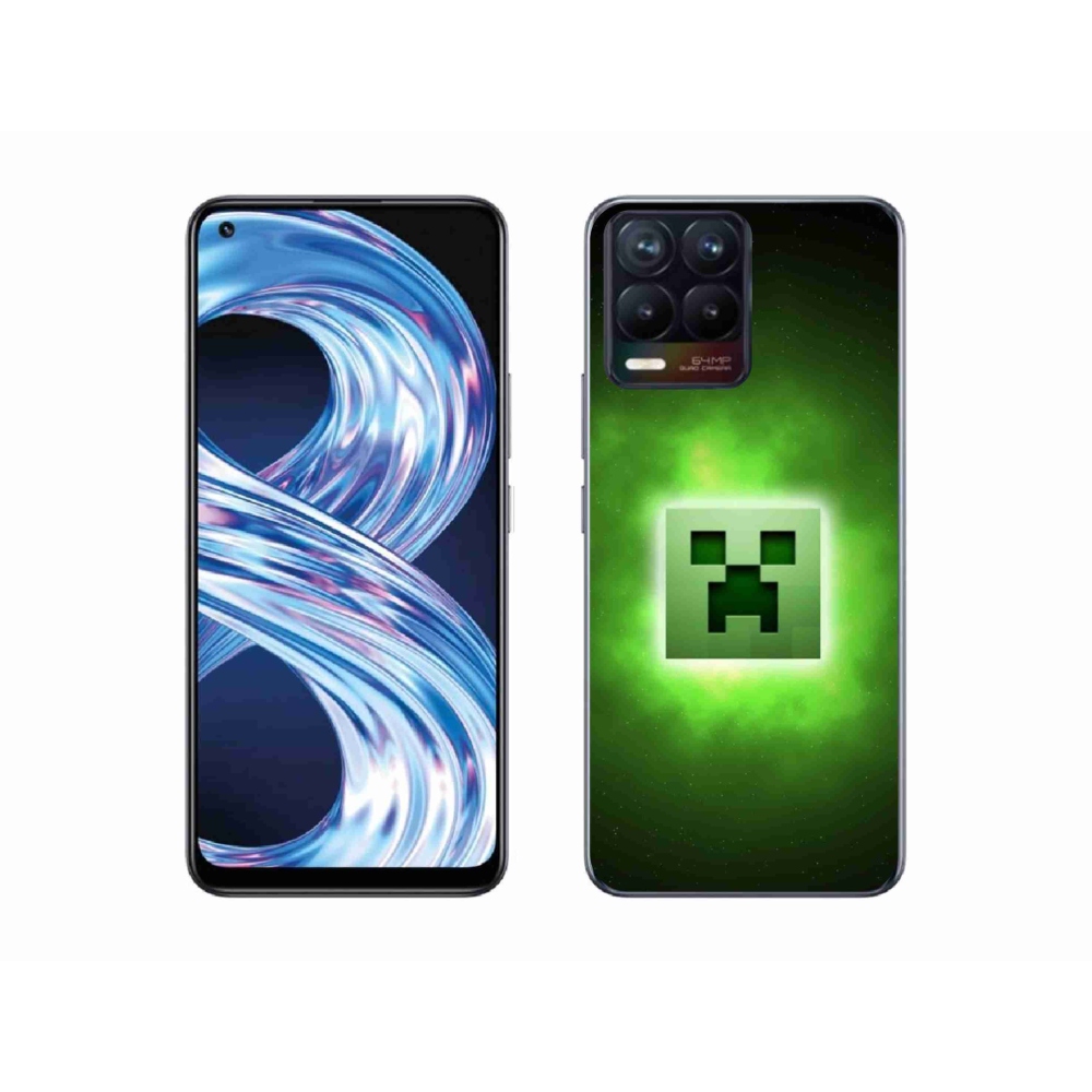 Gél borítás mmCase a Realme 8 Pro-hoz - minecraft
