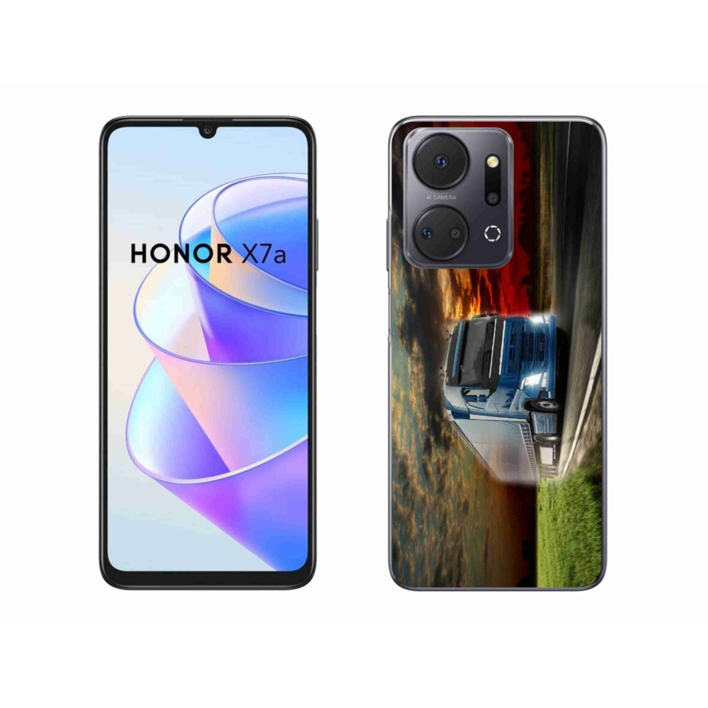 Zselés borítás mmCase a Honor X7a készülékhez - teherautó 4