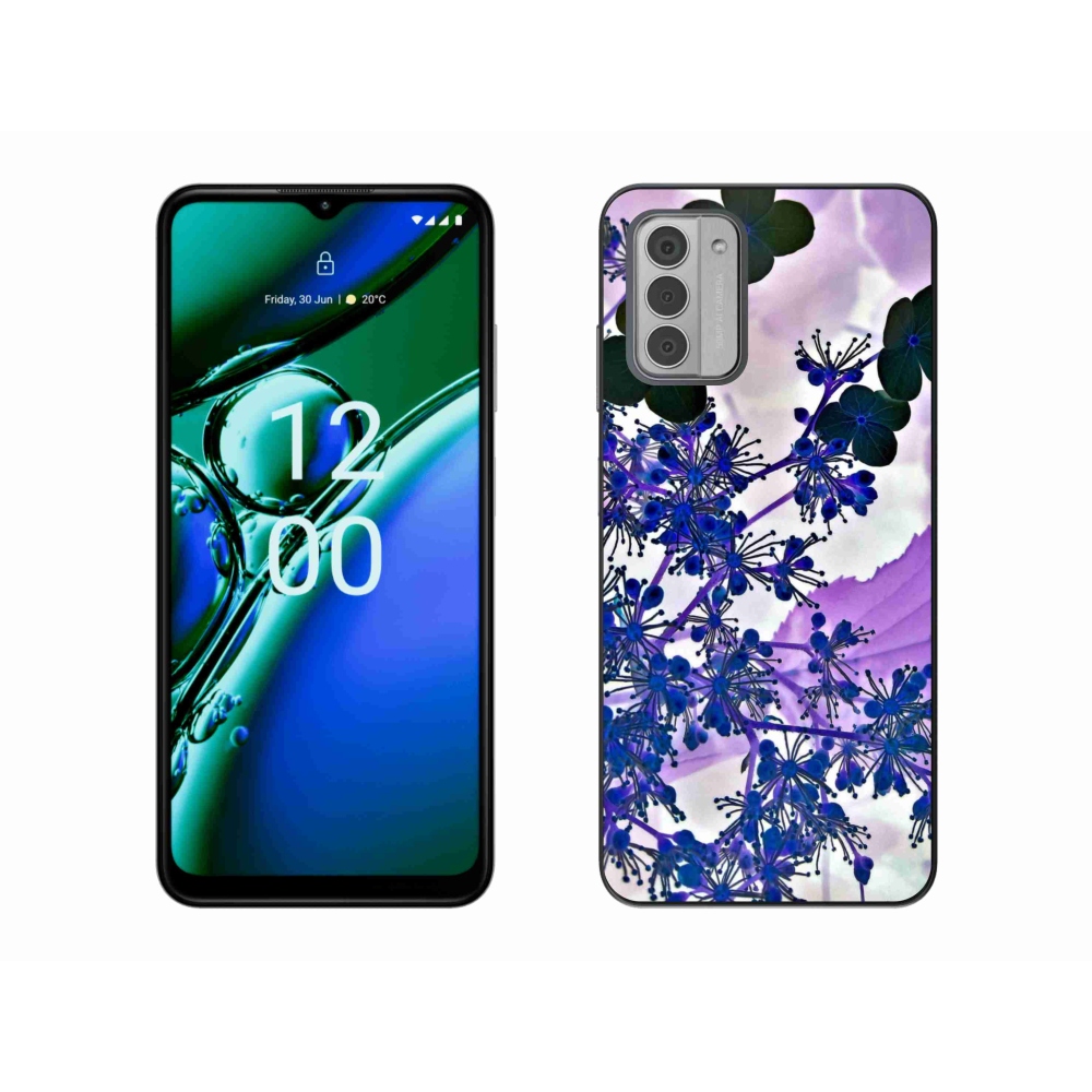 Zselés borító mmCase a Nokia G42-hez - hortenzia virág