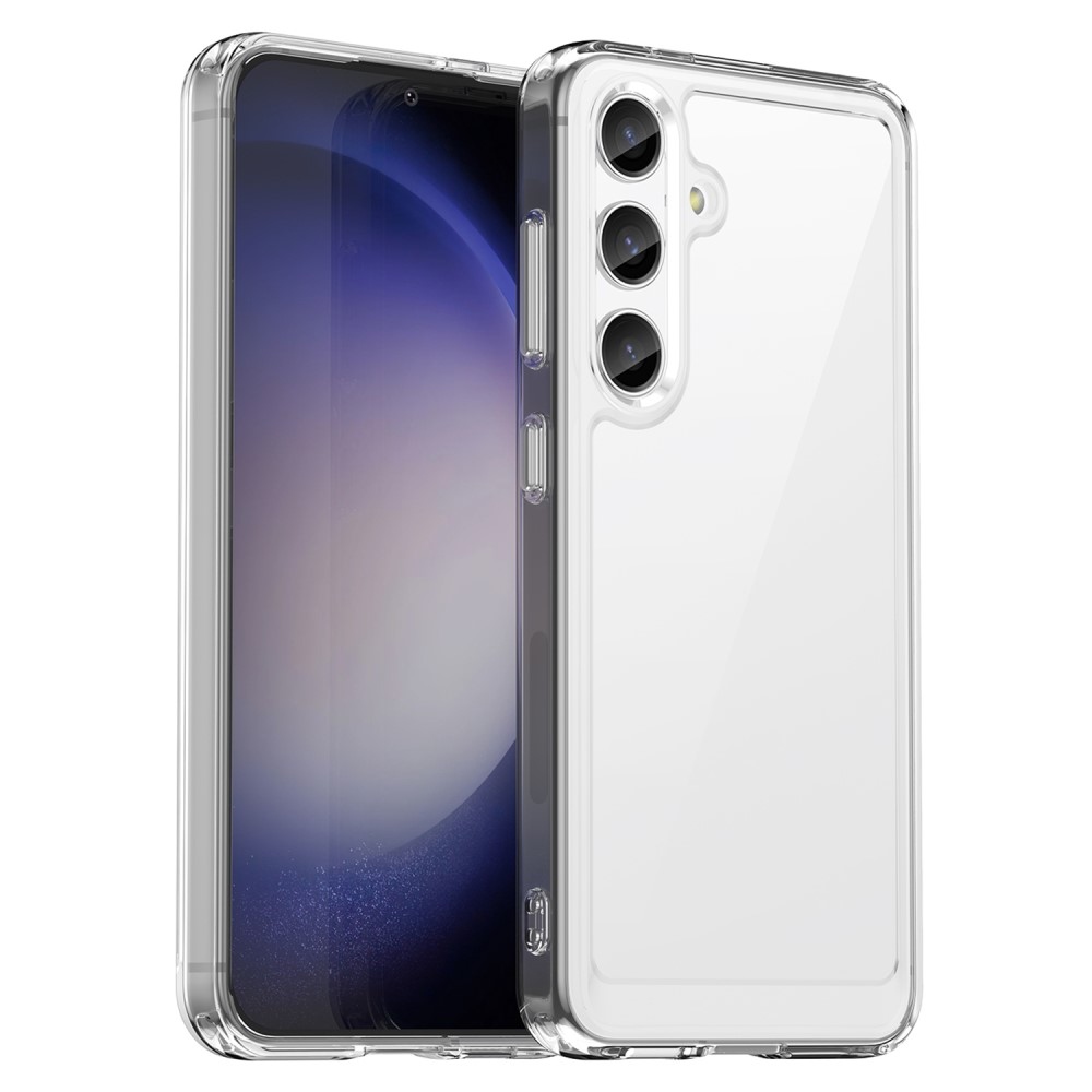 Gél tok fix hátlappal Samsung Galaxy S24+/S25+ készülékhez - átlátszó