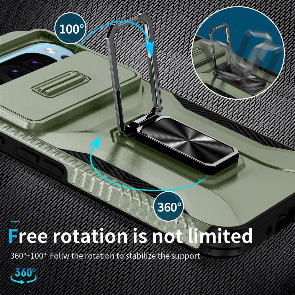 Tartós fedél a Google Pixel 10 Pro/9 Pro/9 Pixel 10 Pro/9-hez - zöld színű