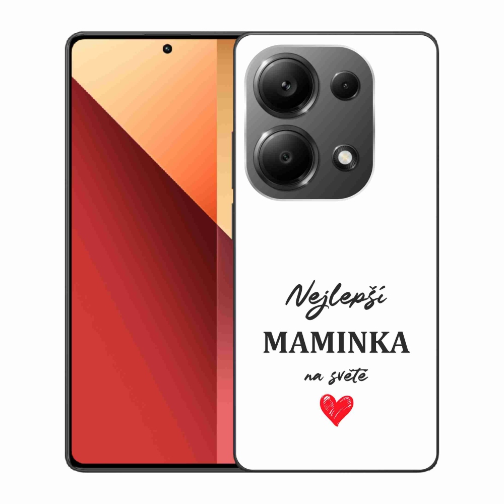 Gél borítás mmCase a Xiaomi Redmi Note 13 Pro 4G/Poco M6 Pro - legjobb anya 1 fehér háttérrel