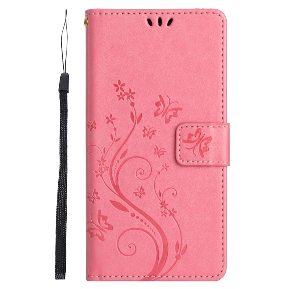 Virágok könyvtáska Honor 90 - rózsaszín