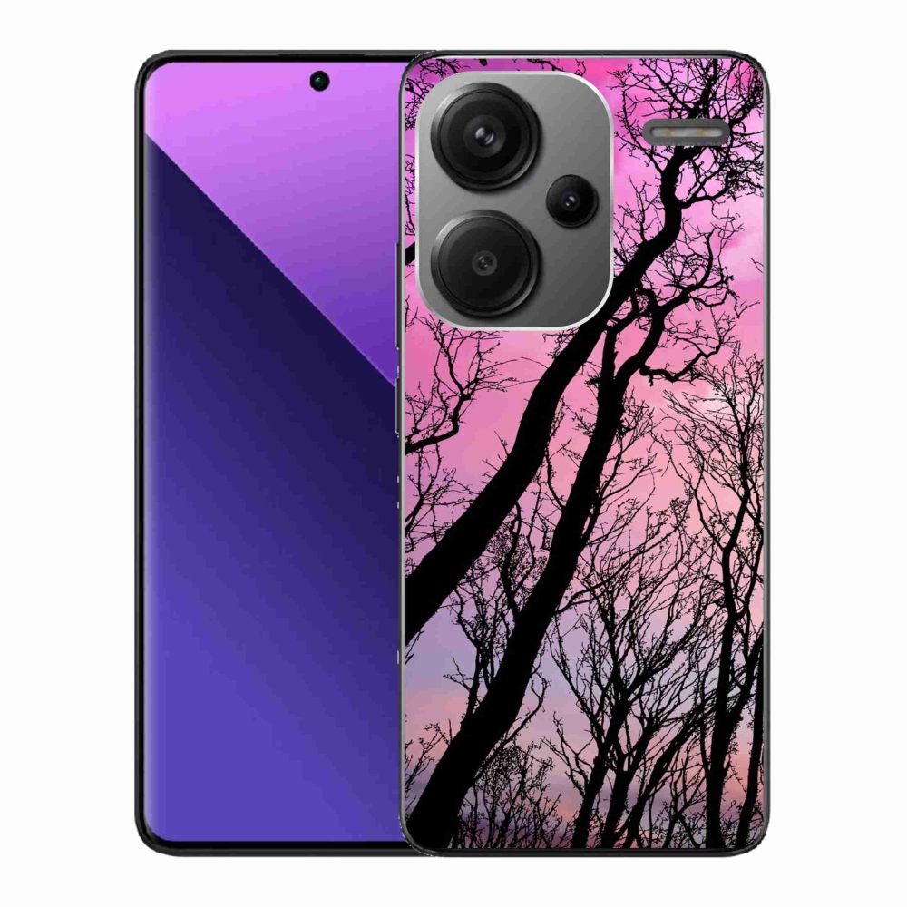 Gél tok mmCase a Xiaomi Redmi Note 13 Pro+ 5G számára - kidőlt fák