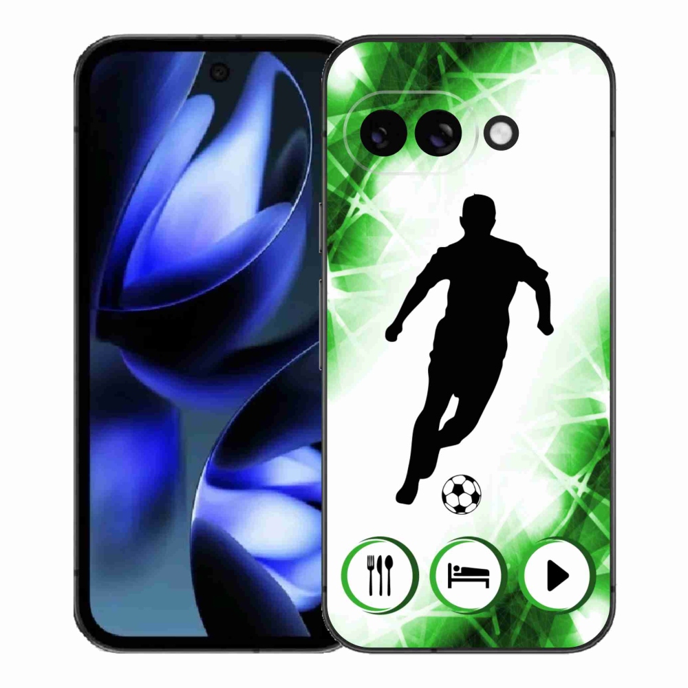 Gél borítás mmCase a Google Pixel 9a számára - focista