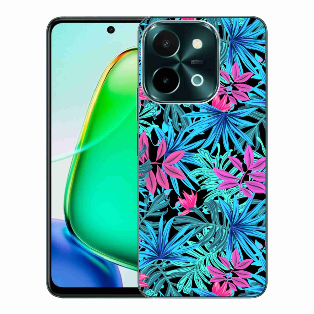 Zselés borítás mmCase a Vivo Y28-hoz - virágok 3