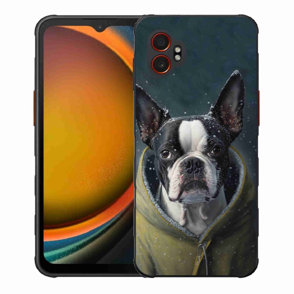 Zselés borítás mmCase Samsung Galaxy Xcover 7 Pro készülékhez - bulldog