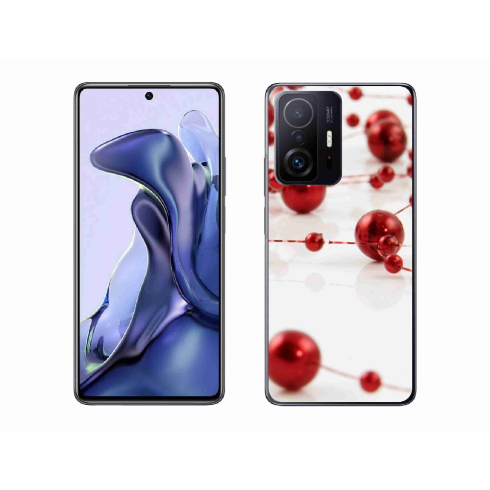 Gél borítás mmCase a Xiaomi 11T Pro számára - karácsonyi lánc