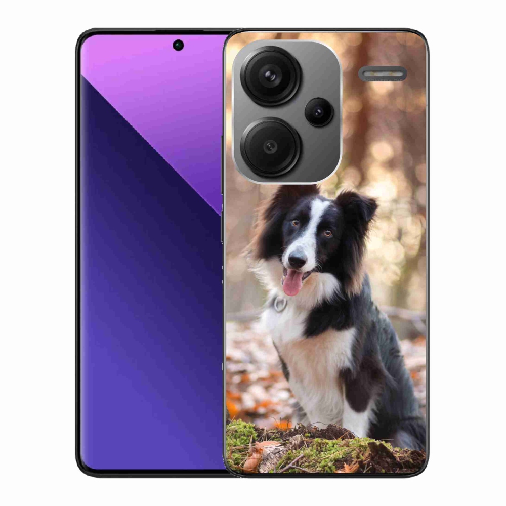 Gél tok mmCase a Xiaomi Redmi Note 13 Pro+ 5G számára - border colie 1