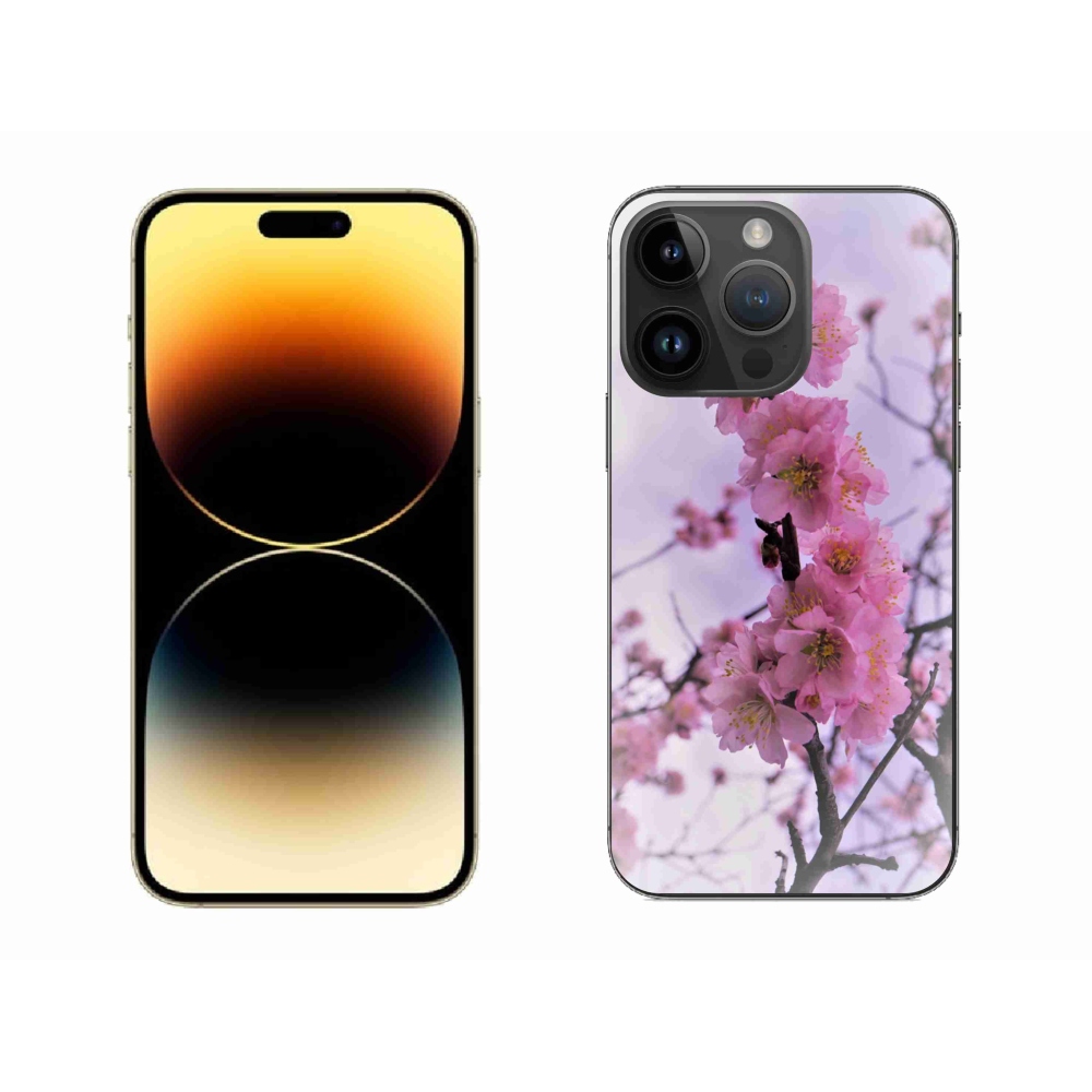 Gél borítás mmCase iPhone 14 Pro Max készülékhez - virágok 7